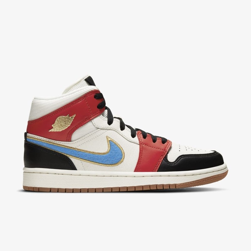 Air Jordan 1 Mid Corduroy Gum Sole DC1426 100 Grailify